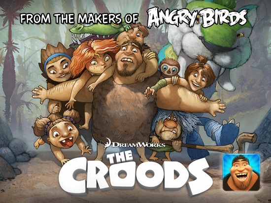 Rovio, The Croods için bir mobil oyun hazırlıyor