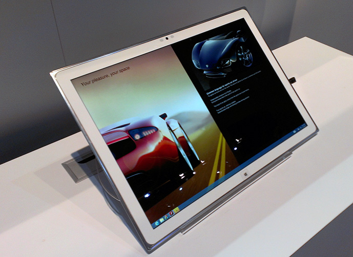 'Microsoft ile Panasonic güçlerini birleştirdi; 20 inçlik tablet yolda'