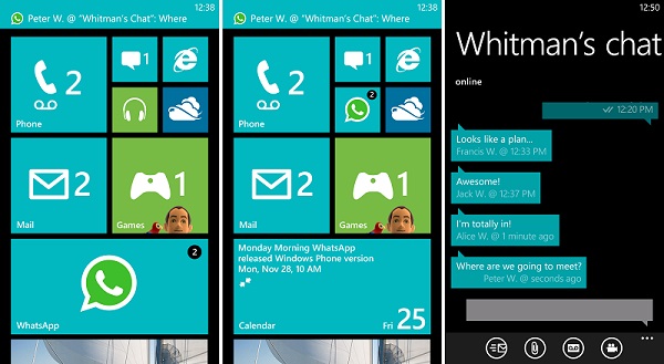 WhatsApp, Windows Phone 8 için artık Türkçe desteği sunuyor
