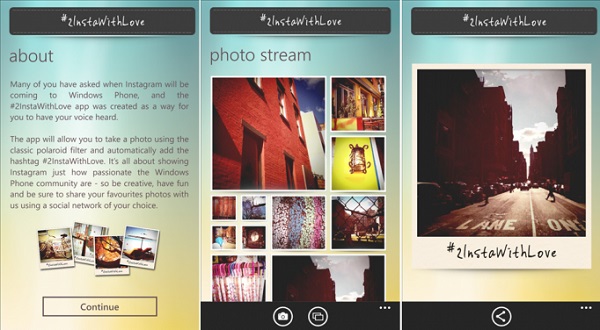 Nokia fotoğraf filtreleri sunan #2InstaWithLove sosyal uygulamasını Lumia cihazları için yayınladı