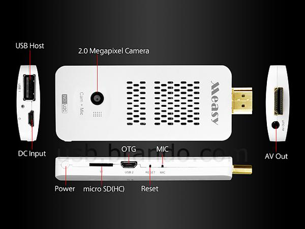 Android işletim sistemini kullanan ufak bilgisayar modelleri artıyor, 'Measy U2C'