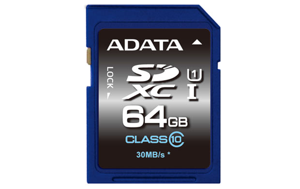 Adata, Premium serisi microSDHC / XC ve SDHC / XC bellek kartlarını duyurdu