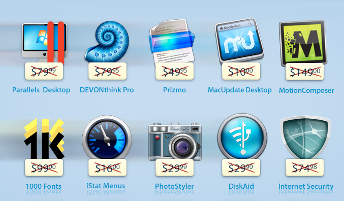 Mac'ler için 49,99 $'a Bahar 2013 Paketleri: Parallels Desktop 8, Toast ve dahası