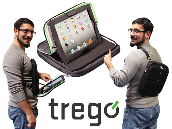 iPad'i taşımak ve kullanmak için en iyi yol sloganıyla başlatılan yeni bir proje, 'Trego'