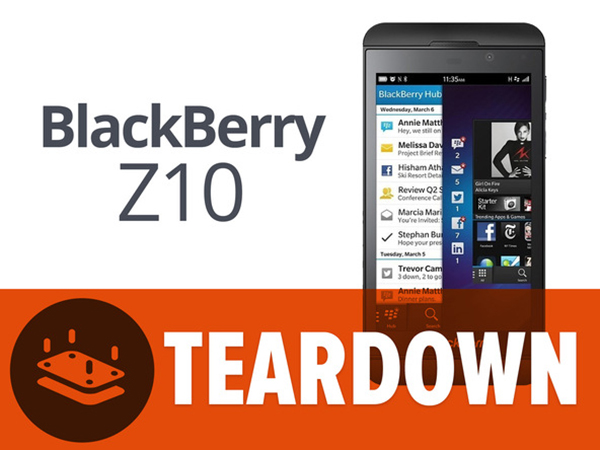 iFixit, BlackBerry Z10 modelini masaya yatırdı