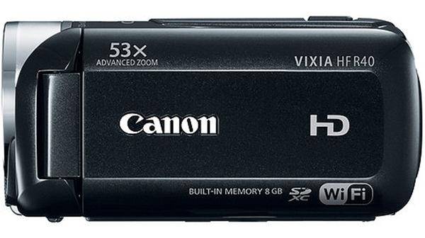 Canon, FullHD kayıt yapabilen yeni VIXIA HF R40 video kamerasının satışına başladı