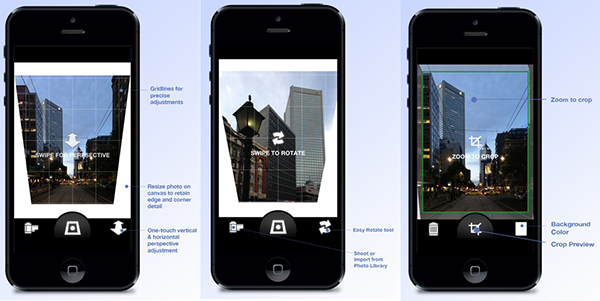 Apple cihazlar ile anlık perspektif ayarlamaları sağlayan uygulama, 'Perspective Correct'