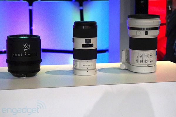 NAB2013: Sony, 4K çekim kapasitesine sahip olacağı tahmin edilen iki prototip kamera modelini sergiledi
