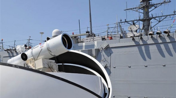 ABD Deniz Kuvvetleri lazer silah prototipini 2014 yılında kullanmaya başlayacak