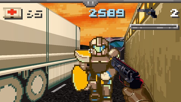 Retro tarzdaki mobil FPS 'Gun Commando', iOS platformu için de geliyor