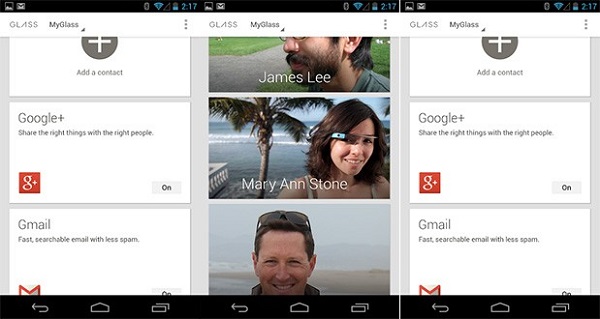 Google Glass için MyGlass yardımcı uygulaması Play mağazasında yayınlandı