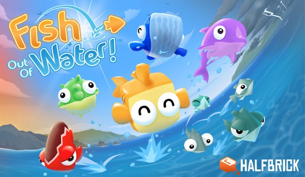 Halfbrick'in yeni yapımı Fish Out of Water!, Appstore'daki yerini aldı