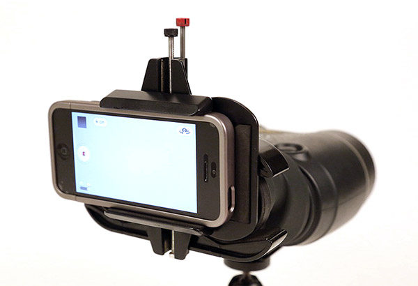 Akıllı cep telefonu ile dürbün üzerinden görüntü almak isteyenlere özel yeni proje, 'Snapzoom'