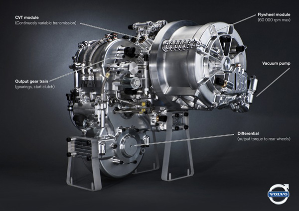 Volvo, Flywheel KERS sisteminin %25 oranında yakıt tasarrufu sağlayabildiğini onayladı