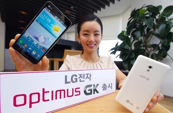 LG Optimus GK, Güney Kore'de resmi olarak tanıtıldı