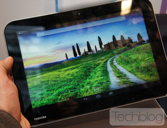 Toshiba'nın Tegra 4'lü Android tableti görüntülendi