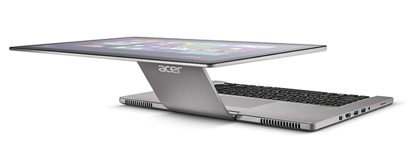 Acer, farklı gövde özellikleri ile dikkatleri çeken Aspire R7 dizüstü bilgisayar modelini duyurdu