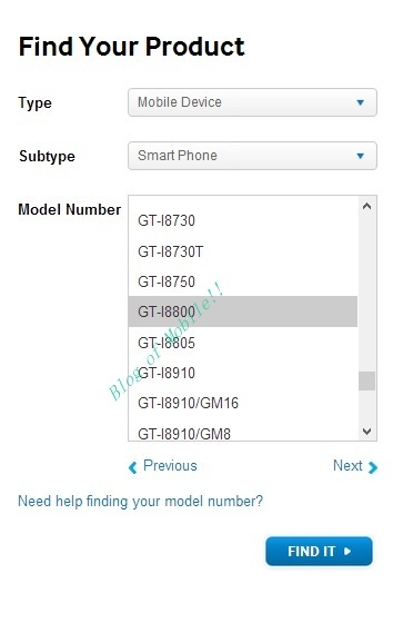 Tizen 2.1 işletim sistemli GT-I8800 ve GT-I8805 Samsung'un resmi sitesinde listelendi