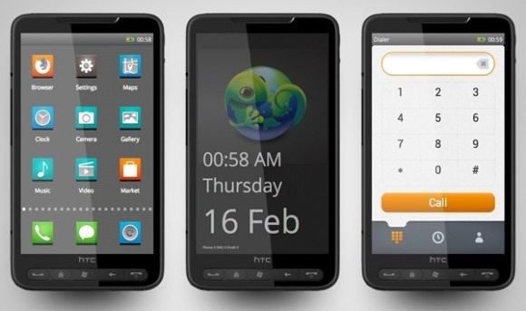 HTC HD2 üzerinde Firefox OS çalıştırıldı 