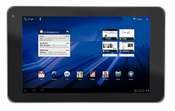 LG bu yıl için bir Android tablet üzerinde çalışıyor olabilir