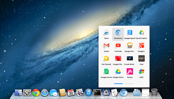 Chrome uygulama başlatıcısı, Mac OSX için de geliştiriliyor