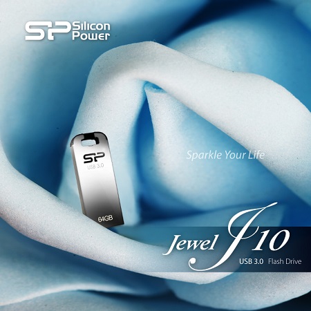 SP/Silicon Power Jewel J10 USB 3.0 Belleği Sunar