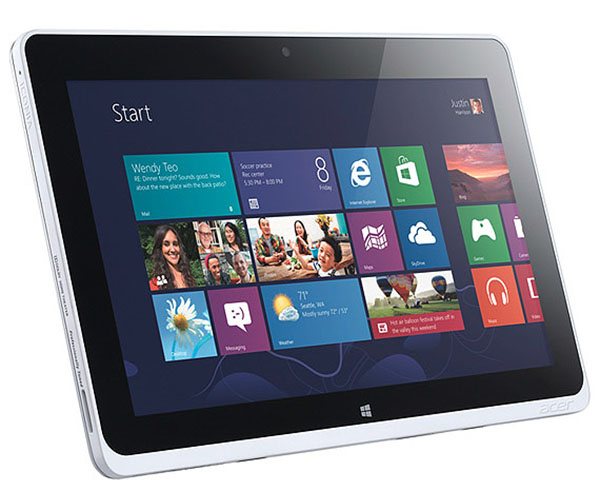 Acer'ın Bulgari isimli yeni Windows 8 tablet modeli ortaya çıktı