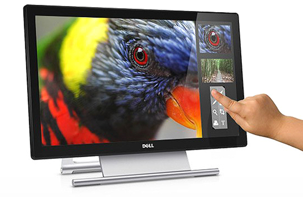 Dell, 21.5-inç Full HD dokunmatik panele sahip yeni ekran modelini tanıttı