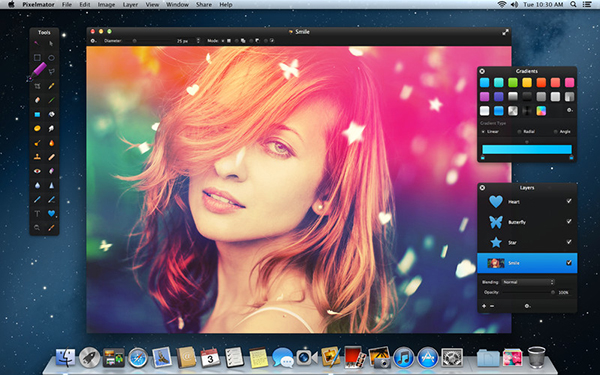 Pixelmator, 2.2 sürümüne güncellendi