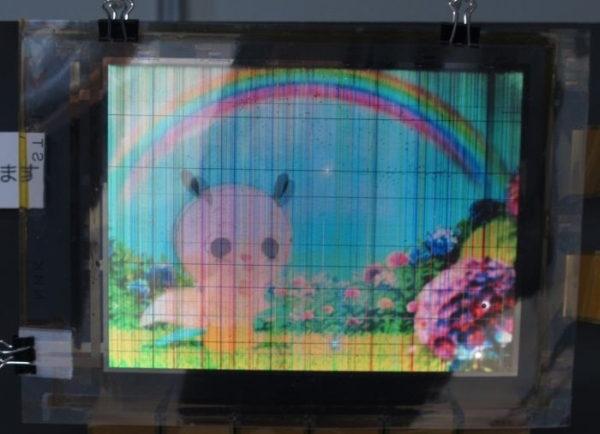 NHK, 8 inçlik IGZO TFT'li esnek OLED ekran prototipini sergiledi