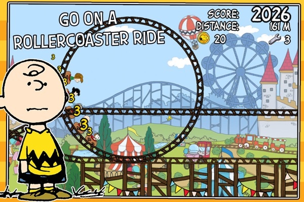 Snoopy Coaster bir süre App Store'da ücretsiz