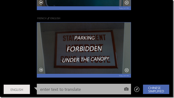 Bing Translator uygulaması Windows 8 için yayınlandı