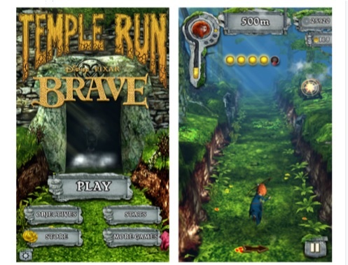 Temple Run: Brave, Windows Phone mağazasında yerini aldı