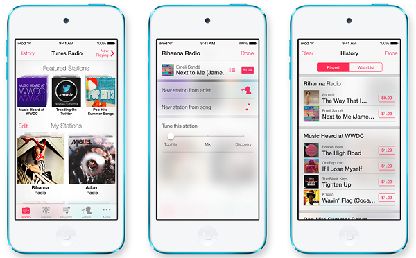 Apple, iTunes Radio hizmetini duyurdu