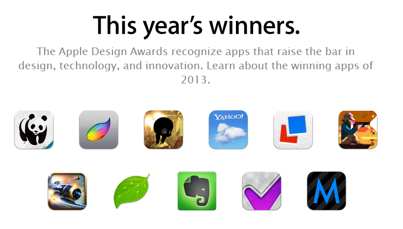 Apple, 2013'ün en iyi uygulamalarını seçti