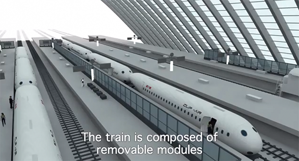 Demiryolu ile havayolu taşımacılığını birleştirmeyi planlayan proje: Clip-Air