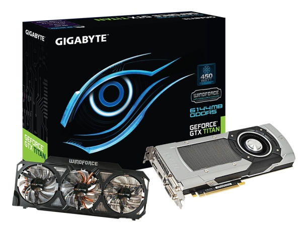 Gigabyte özel tasarımlı GeForce GTX Titan WindForce 3X 450W modelini duyurdu