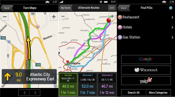 CoPilot GPS nihayet Windows Phone 8 platformunda