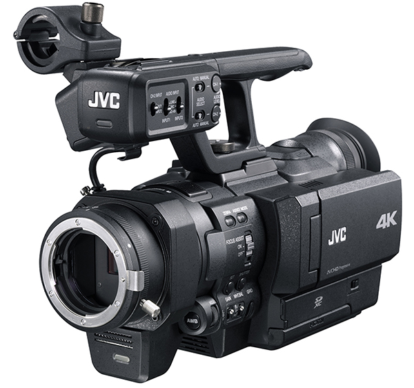 JVC, Nikon lensler ile uyumlu ve 4K çözünürlükte çekim yapabilen yeni video kamerasını duyurdu