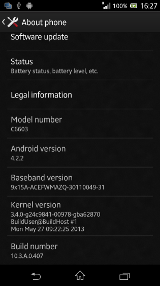 Xperia Z için Android 4.2.2 güncellemesi gayri resmi olarak yayınlandı
