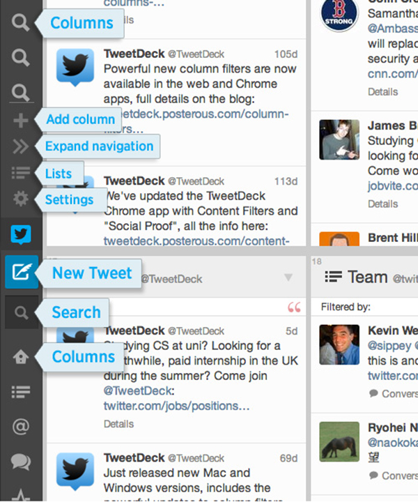 Windows işletim sistemi için TweetDeck güncellendi