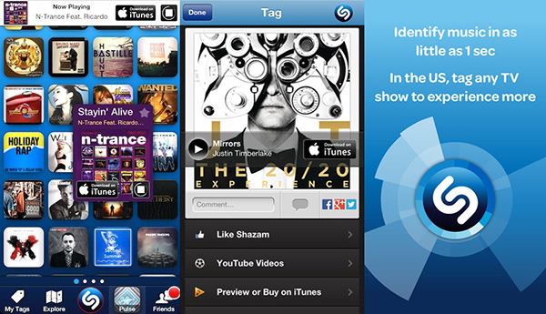 Shazam uygulaması, iOS işletim sistemi için 6.1 sürümüne güncellendi
