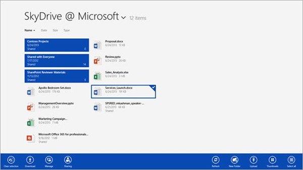 Microsoft BUILD: SkyDrive Pro uygulaması Windows 8 ve IOS için çıktı