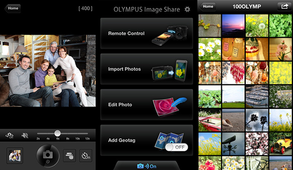 Olympus Image Share uygulaması, 2.0 sürümüne güncellendi