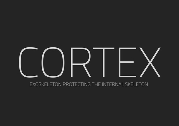 Üç boyutlu yazıcıyla hazırlanmış iskelet destek ve koruma sistemi: CORTEX