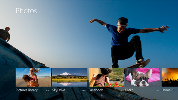 Windows 8.1 ile gelen fotoğraf uygulaması Facebook ve Flickr entegrasyonu sağlamayacak