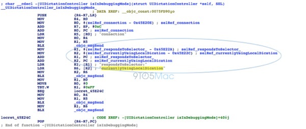 Apple'ın iOS 7'de çevrimdışı dikte özelliğini denediği iddia ediliyor