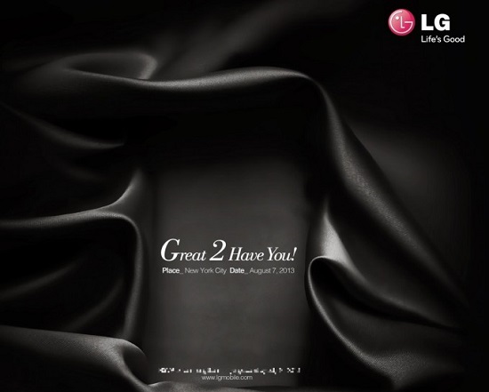 LG, G2 lansman davetiyelerini göndermeye başladı