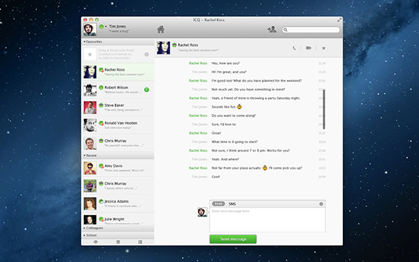 Mac OSX sistemler için ICQ mesajlaşma uygulaması kullanıma sunuldu
