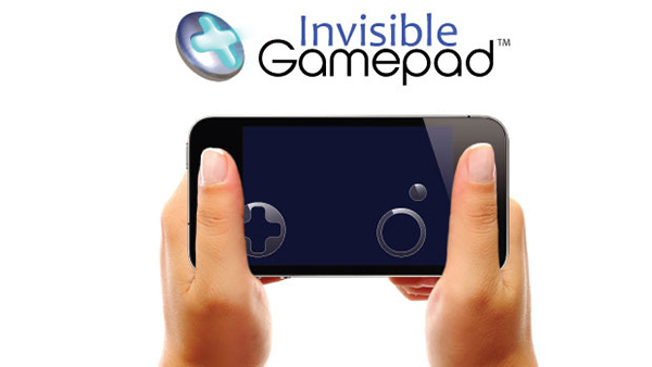 Akıllı cep telefonları ve tabletler için oyun kontrol aparatı: Invisible Gamepad